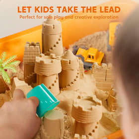 Klever Kits JOVA castle molds and construction pieces spark imaginative play.