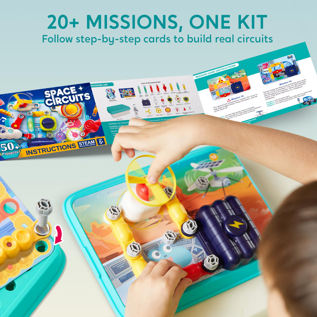 Klever Kits JOVA kid-safe screwdriver enabling real-feel assembly without risk.