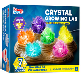 Klever Kits JOVA crystal powders in seven colors for vibrant experiments