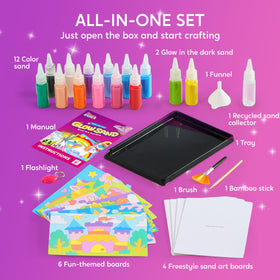 Klever Kits JOVA blank sheets for freeform sand art