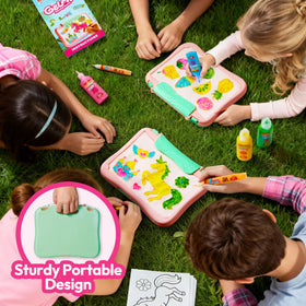 Klever Kits JOVA kit in use by a child, encouraging hands-on creativity.