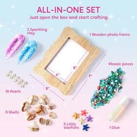 Klever Kits JOVA mosaic pieces close-up showing vibrant colors and variety.