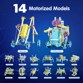 Klever Kits JOVA motorized models racing car demonstrates engaging problem-solving.