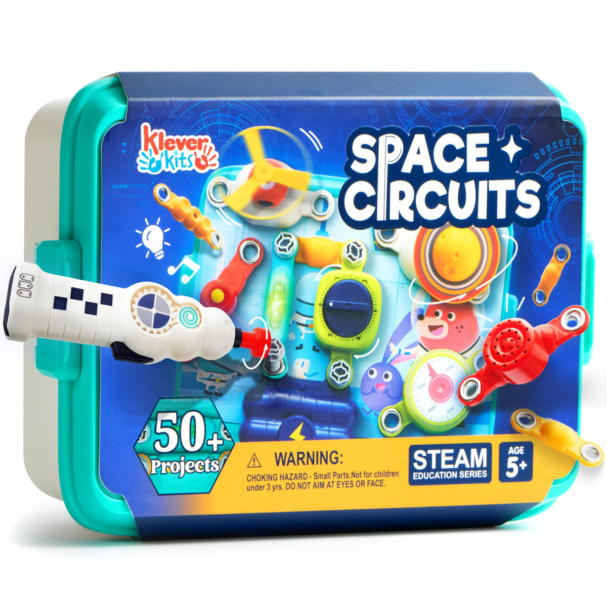 Klever Kits JOVA space circuit board assembly for hands on learning and exploration.