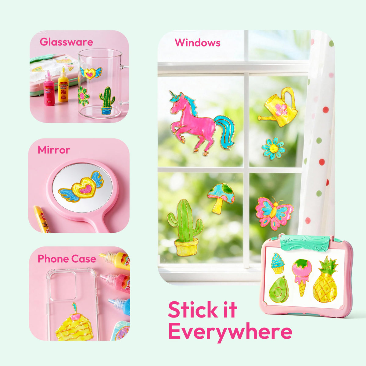 Klever Kits JOVA tracing sheets included for guided practice.