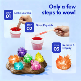 Klever Kits JOVA USB powered base lights up your crystals beautifully