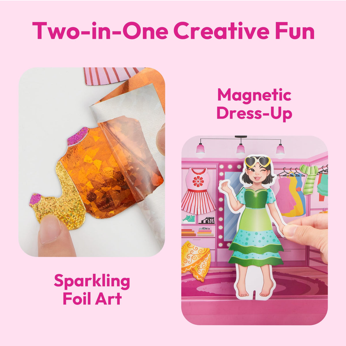 Klever Kits magnetic outfit pieces enable endless mix-and-match fashion fun