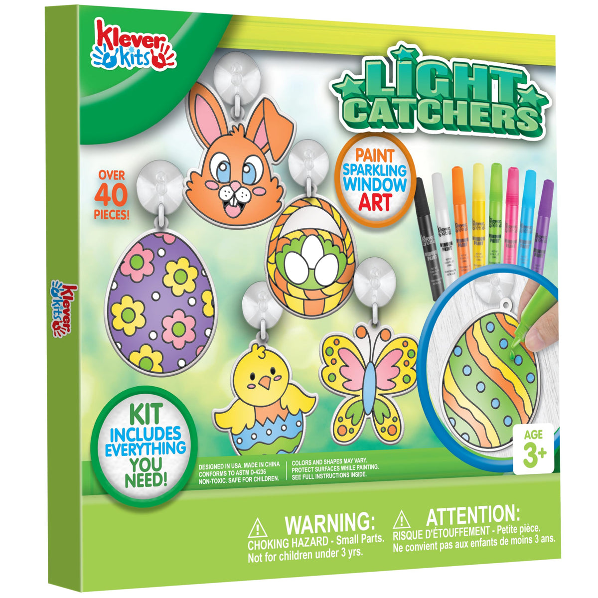 Klever Kits non-toxic paints ensure safe indoor crafting