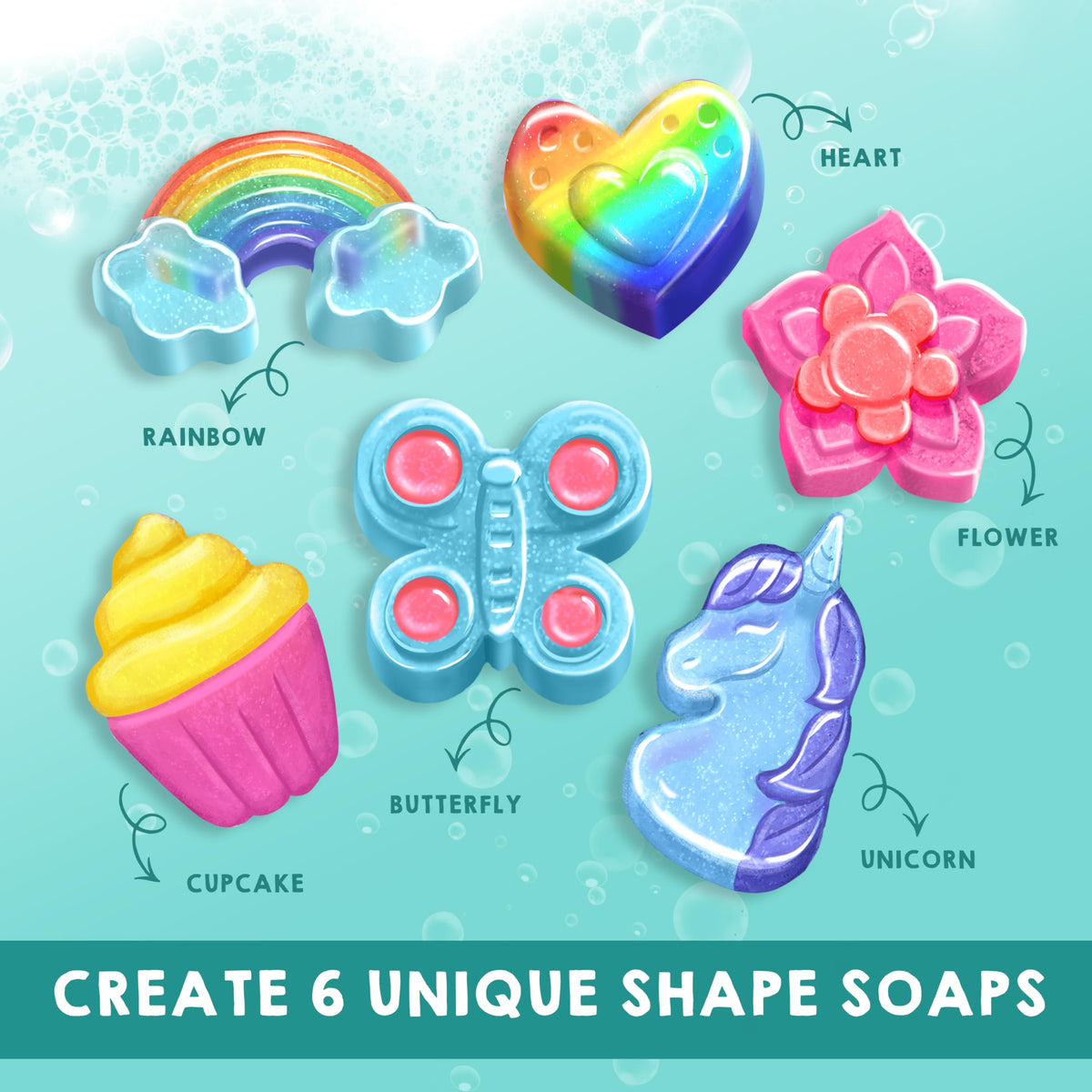 Klever Kits soap mold tray for easy, colorful crafts and learning