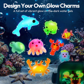 Klever Kits sparkling gels add twinkle to underwater scenes and crafts