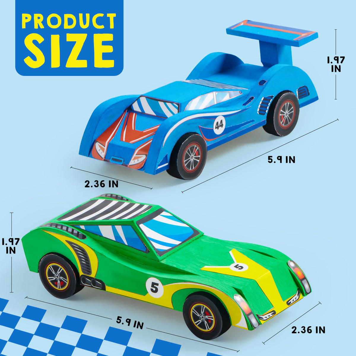Klever Kits wooden glue pen: mess-free adhesion for sturdy car builds.