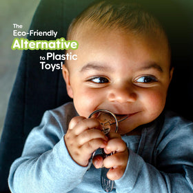 Kleynimals fox key ideal for teething-friendly sensory experiences