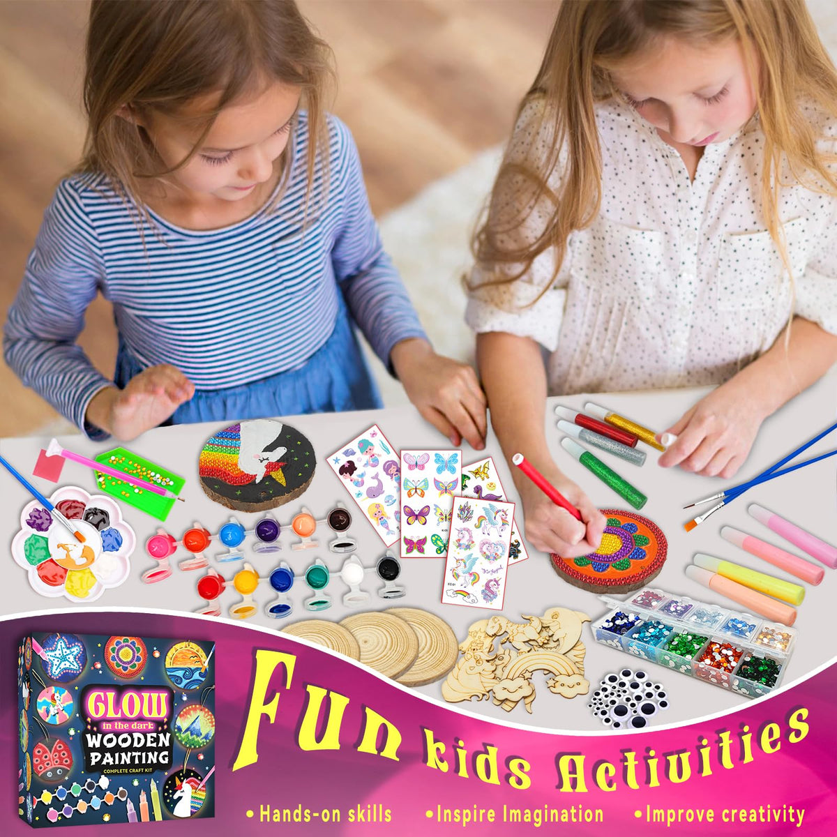 Klmars creative craft box for kids sparks endless, mess-free fun.