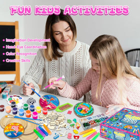 Klmars craft kit box keeps supplies organized and accessible