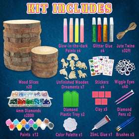 Klmars painting tools and accessories keep craft time organized.