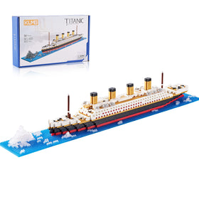 KLMEi Titanic building block set cruise ship—eye-catching display piece for collectors
