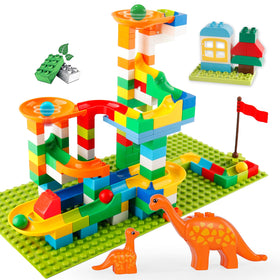 Klobroz Marble Run track-assembly helps kids build tracks with precision and focus.