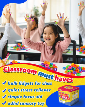 KLT classroom prize box display vibrant colors encouraging participation.