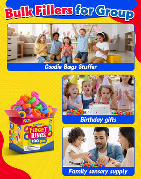 KLT durable TPR rings withstand kids' play and cleaning.