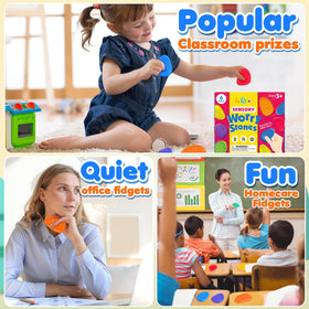 KLT durable washable fidget stones withstand repeated use.