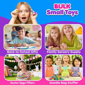 KLT fidget rings made of durable soft material for lasting play