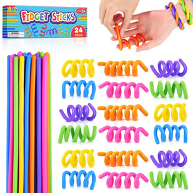 KLT fidget sticks colorful bundle for classroom fun and focus