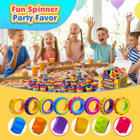 Classroom scene shows KLT fidget rings delivering quiet focus.