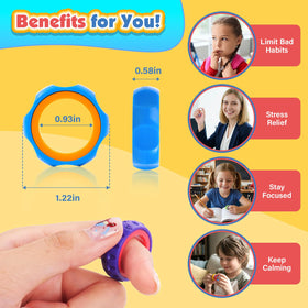 Bulk party favors: KLT rings for celebrations and classroom prizes.
