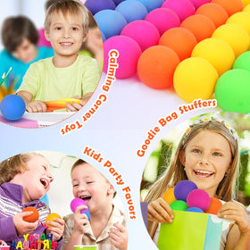 KLT color-changing stress balls suitable as classroom prizes and party favors.
