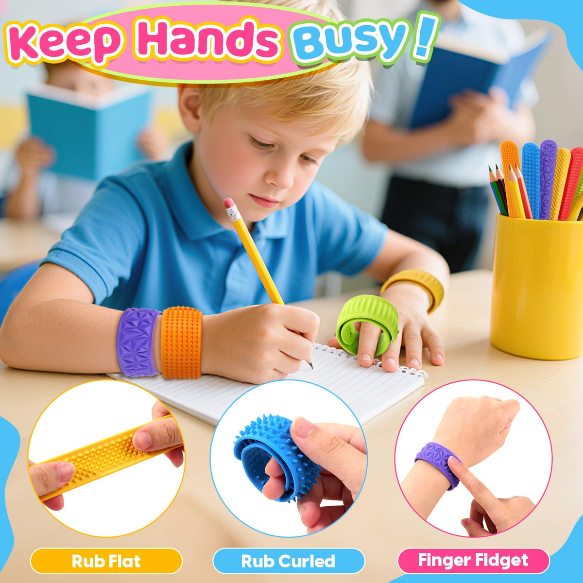 KLT wearable fidget toy for kids suitable for everyday wear