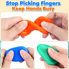 KLT worry stone providing silent stress relief in classroom settings.