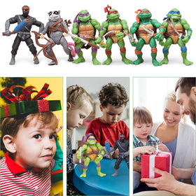 KLUKGE turtles action figures arrive gift-ready with collectible appeal
