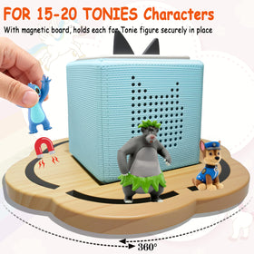 KLUNMA magnetic doll holder securely holds Tonie figures during playtime.