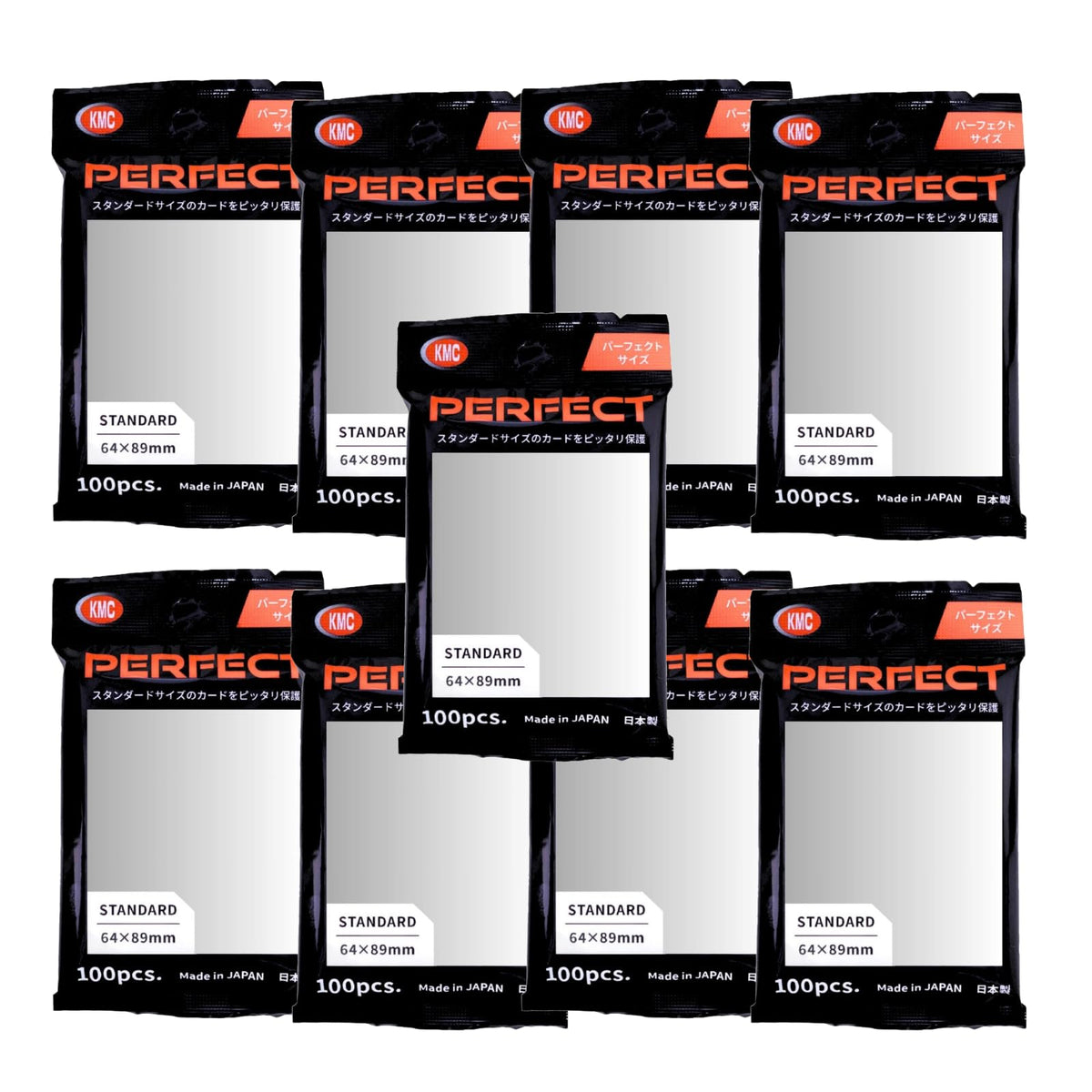 KMC 100 Card Barrier Soft Sleeve offers crystal-clear protection for trading cards during storage.