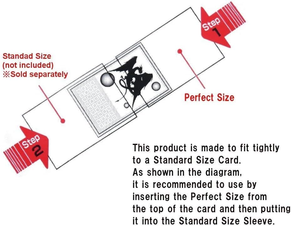 KMC 100 Card Barrier Soft Sleeve highlights crystal-clear visibility of card artwork.