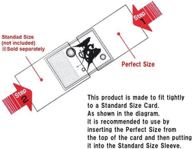 KMC 100 Card Barrier Soft Sleeve highlights crystal-clear visibility of card artwork.