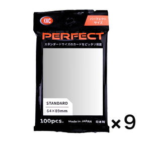KMC 100 Card Barrier Soft Sleeve provides snug fit for standard trading cards and easy handling.