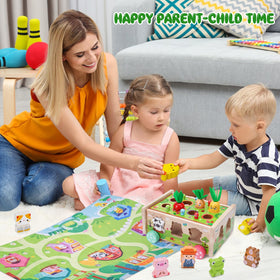 KMTJT Animal blocks for little hands to explore animals and sorting