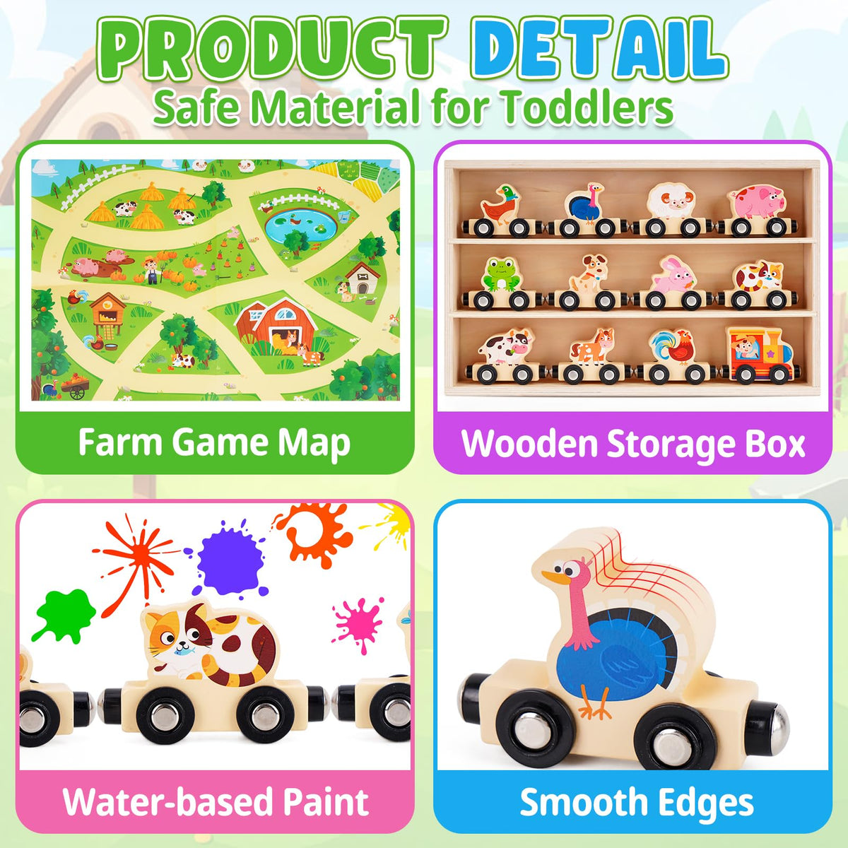 KMTJT game map with animal matching supports fine motor skills