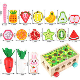 KMTJT five-sided cart supports sorting and storage education for early learners.