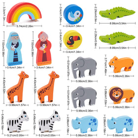 KMTJT rainbow and Noah storybook for storytelling prompts during play