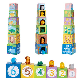 KMTJT number-side blocks help children learn numbers through hands-on matching.