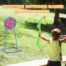 Kmuxilal safe, durable bow and arrows suitable for small hands.