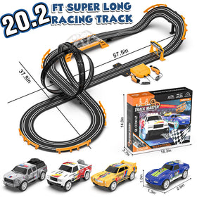 Kmuxilal four car set supports multiplayer racing and friendly competition