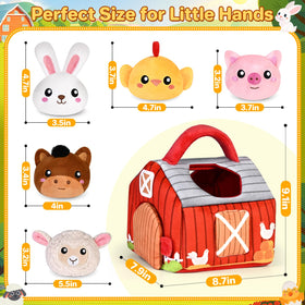 KMUYSL piglet figure adds playful sounds through pinching and shaking