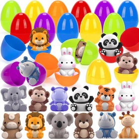 KMUYSL Easter eggs fillers 12pack for exciting egg hunts and surprises