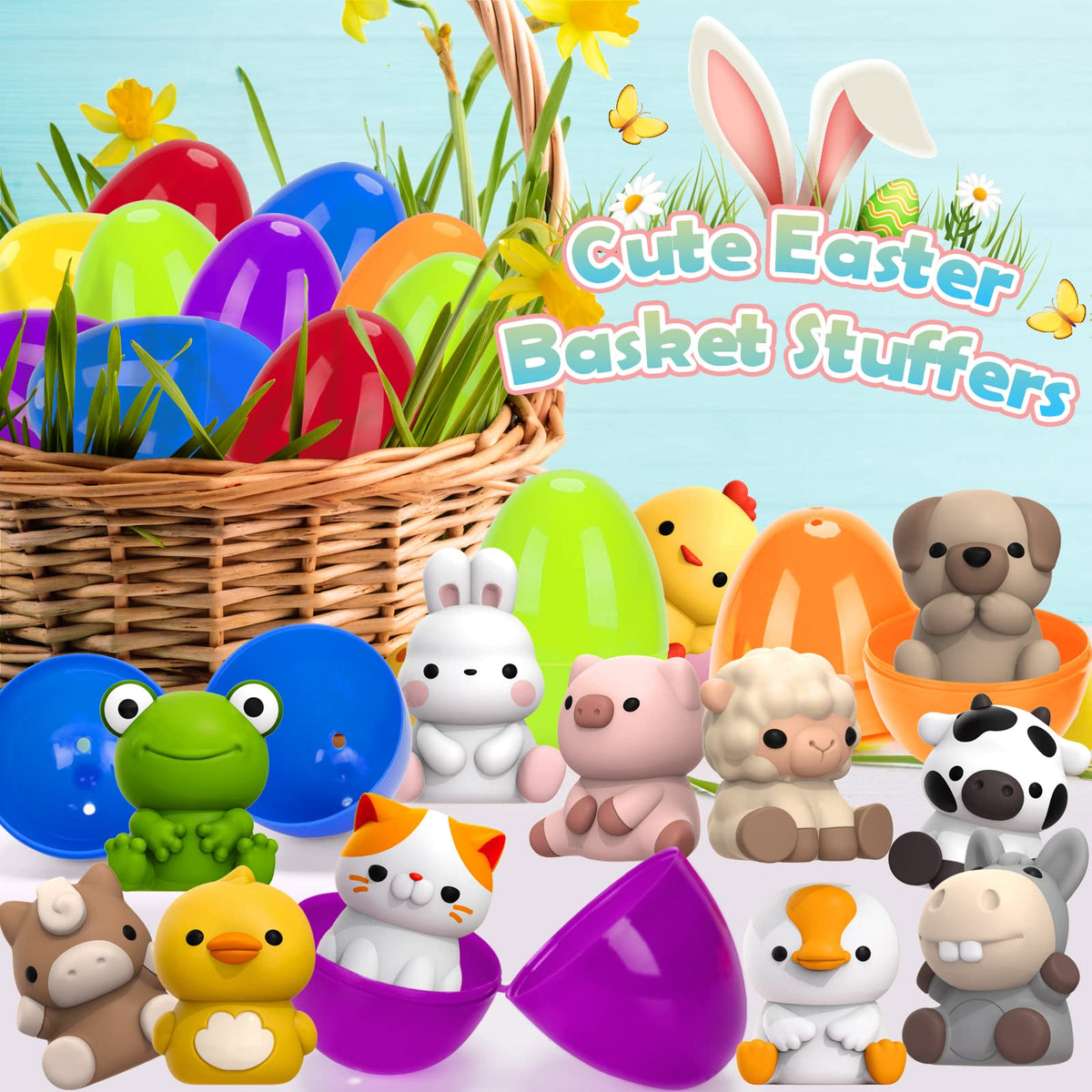 KMUYSL toddler Easter basket stuffer ideas for gifting