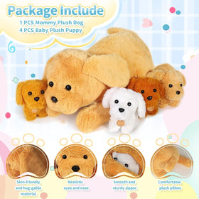 KMUYSL portable travel-friendly plush set for car, plane, and adventures.