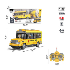 KNACKTOYZ RC School Bus kids playing with a durable toy