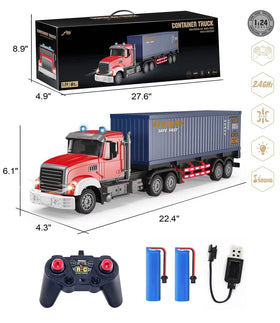 KNACKTOYZ truck in action on floor illustrating easy control and smooth operation